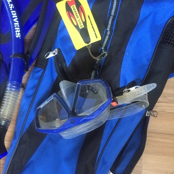 U.S. Divers Full Snorkel Set Large Like 🆕 - Picture 7 of 9